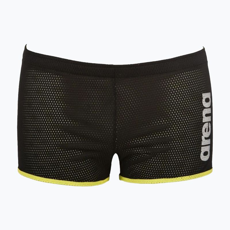 Boxeri de înot pentru bărbați arena Square Cut Drag Suit black