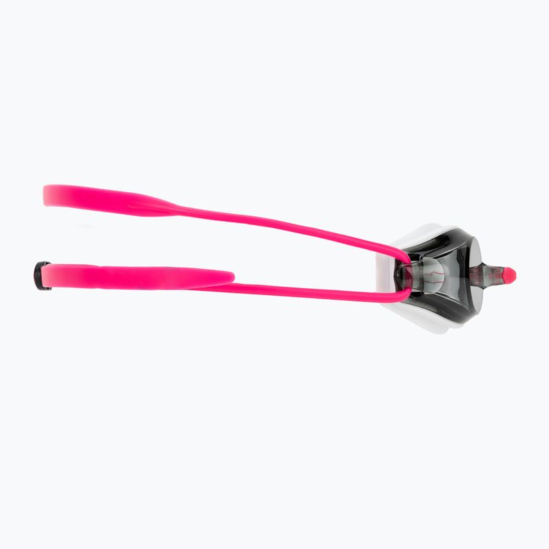 Ochelari înot arena Tracks white/smoke/fuchsia 3