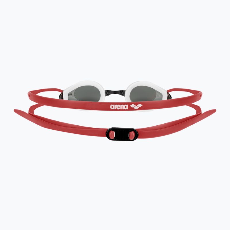 Ochelari de înot pentru copii arena Tracks JR smoke/white/red 5