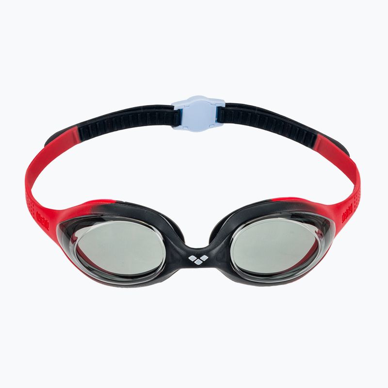 Ochelari de înot pentru copii arena Spider red/smoke/black 2