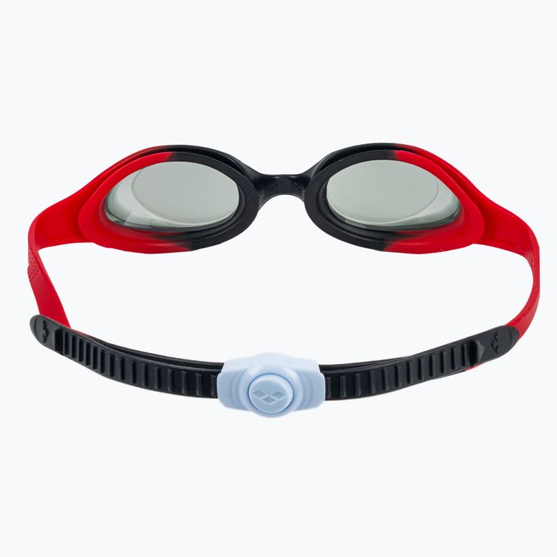 Ochelari de înot pentru copii arena Spider red/smoke/black 4