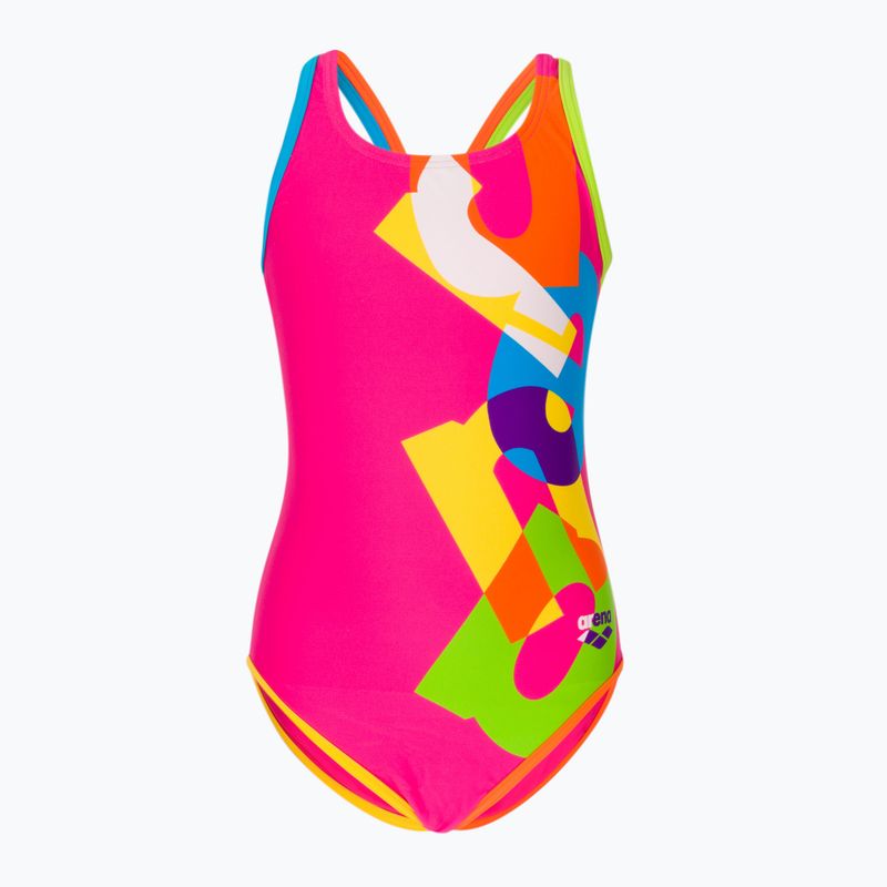Costum de baie o piesă pentru copii arena Patch One Piece L roz 2A787 2A787