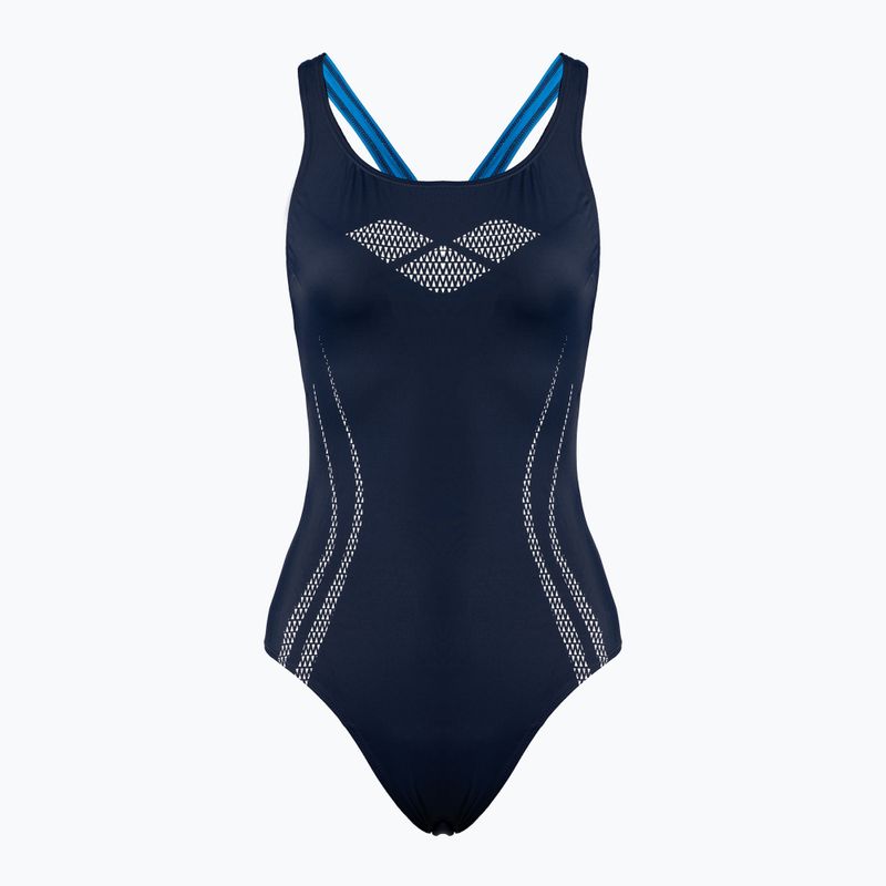 Costum de baie o piesă pentru femei arena Isla One Piece albastru marin 000066