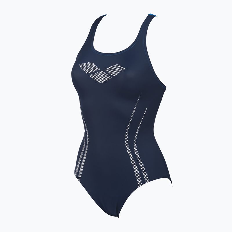 Costum de baie o piesă pentru femei arena Isla One Piece albastru marin 000066 4
