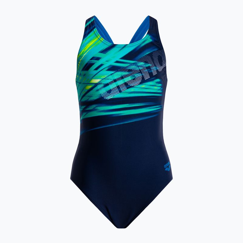 Costum de înot dintr-o bucată pentru copii arena Phenix One Piece bleumarin 000104/708