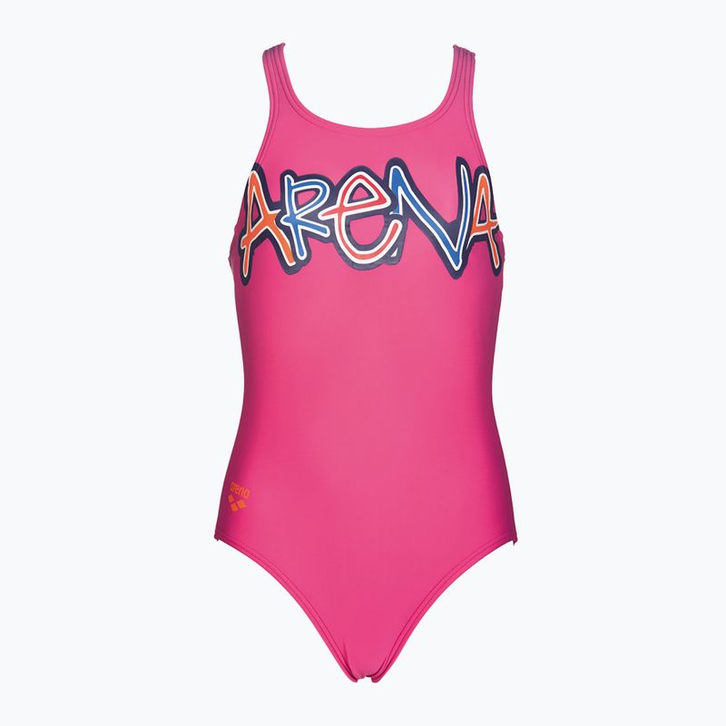 Costum de baie o piesă pentru copii arena Sparkle One Piece L roz 000109 4