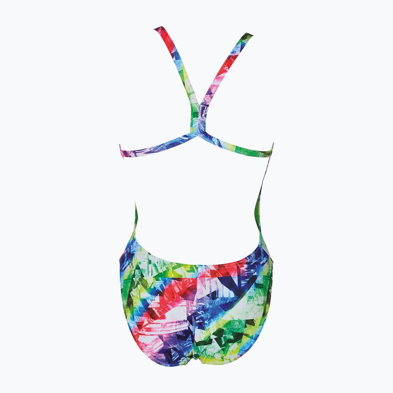 Costum de înot dintr-o bucată pentru femei arena Glitch One Piece colorat 000441/106 5