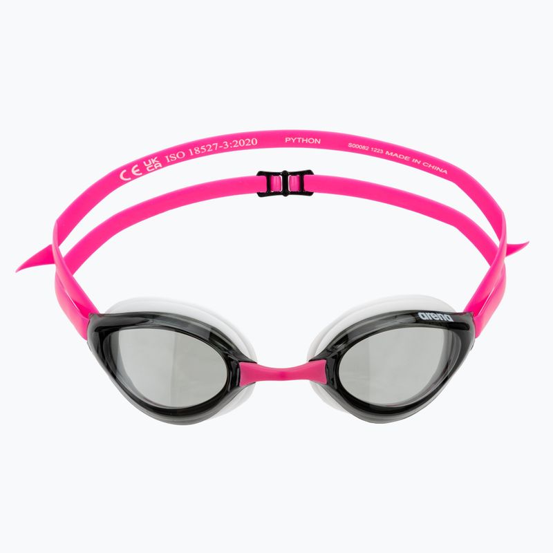 Ochelari înot arena Python smoke/white/fuchsia 2