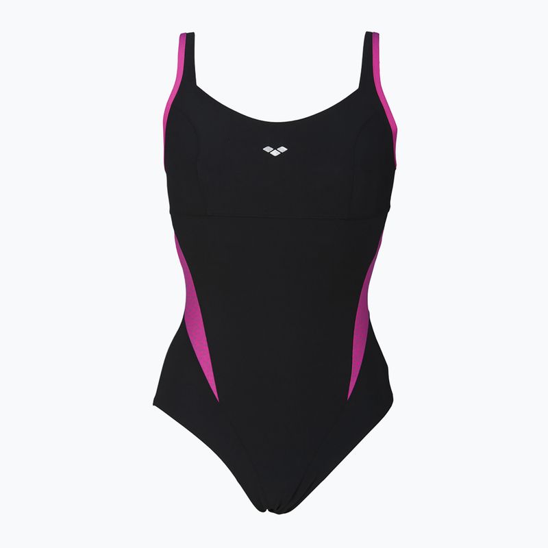 Costum de baie o piesă pentru femei arena Agate Strap Back negru 001261/509 6