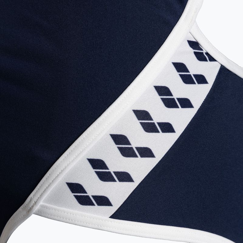 Costum de înot dintr-o bucată pentru femei arena Team Stripe Super Fly Back One Piece bleumarin 001195/701 4