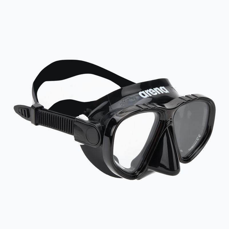 Set de snorkeling pentru copii arena Premium Snorkeling Set Jr black/clear/black 2