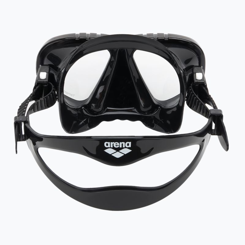 Set de snorkeling pentru copii arena Premium Snorkeling Set Jr black/clear/black 5