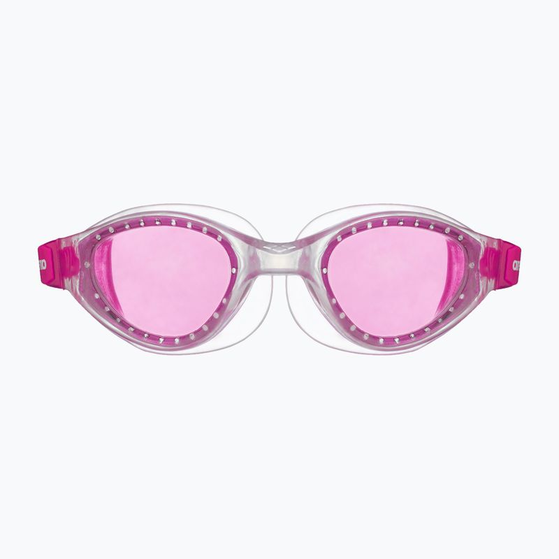 Ochelari de înot pentru copii Arena Cruiser Evo fuchsia/clear/clear 002510/910 7