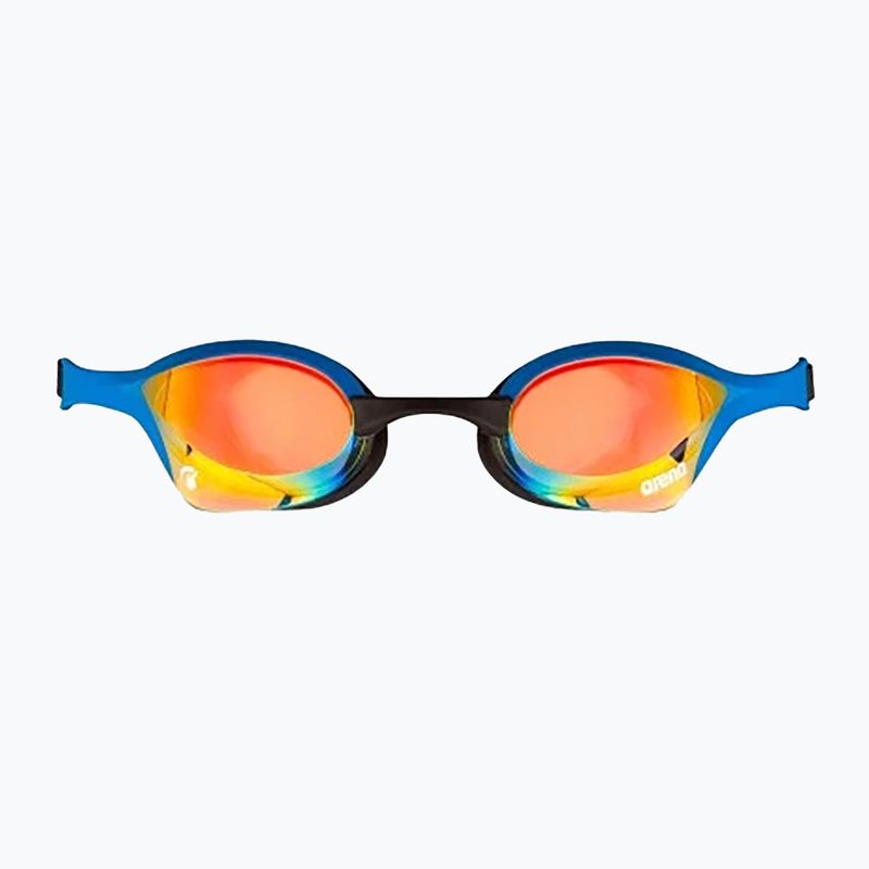 Ochelari de înot arena Cobra Ultra Swipe Mrirror yellow copper/blue 7