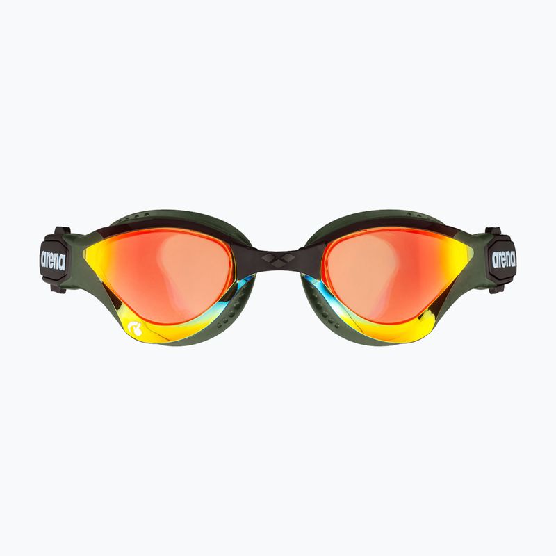 Ochelari de înot Arena Cobra Tri Swipe Oglindă galben cupru/armată 002508/360 7