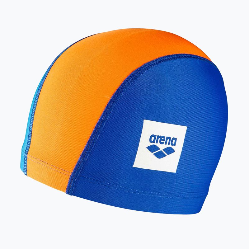 Cască de înot pentru copii arena Unix II Jr blue/orange/lightblue