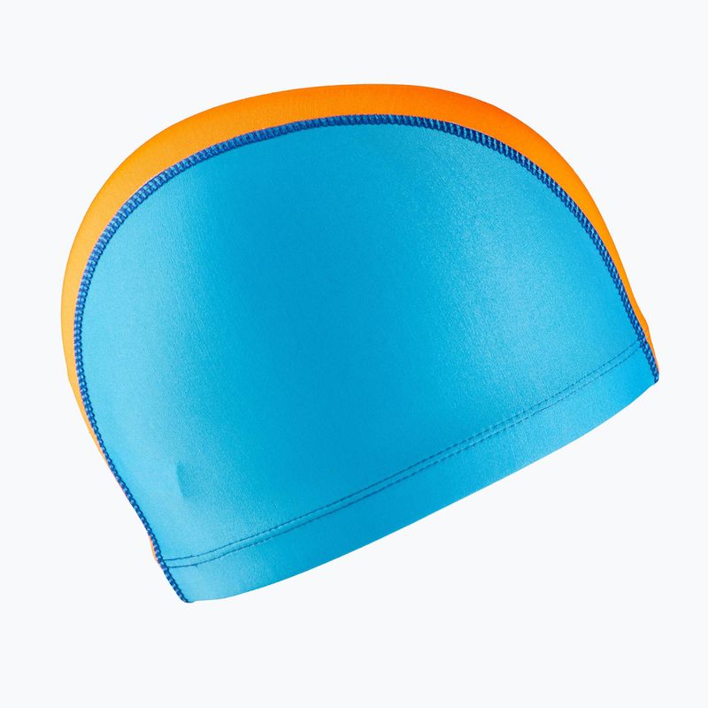 Cască de înot pentru copii arena Unix II Jr blue/orange/lightblue 2