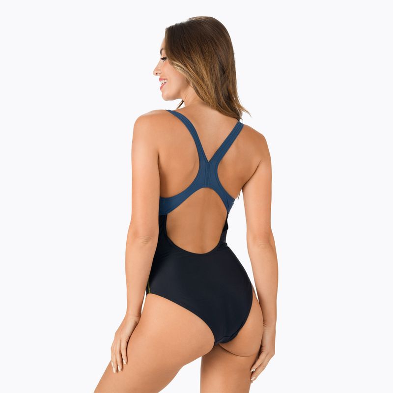Costum de baie pentru femei ARENA Basics Swim Pro Back One Piece 505 negru 002266/505 7