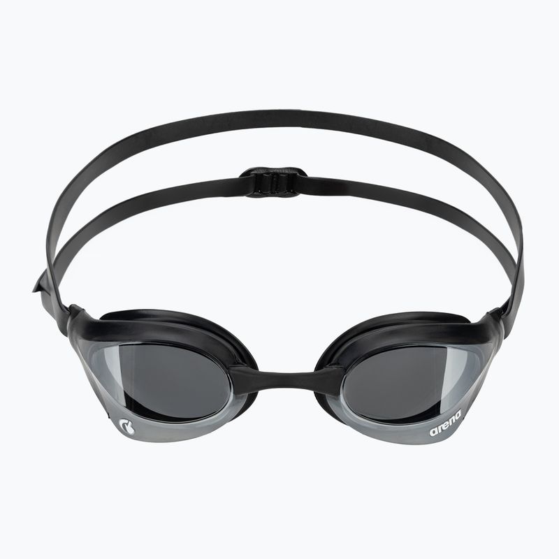Ochelari de înot ARENA Cobra Core Swipe Mirror negru argintiu 003251/550 2