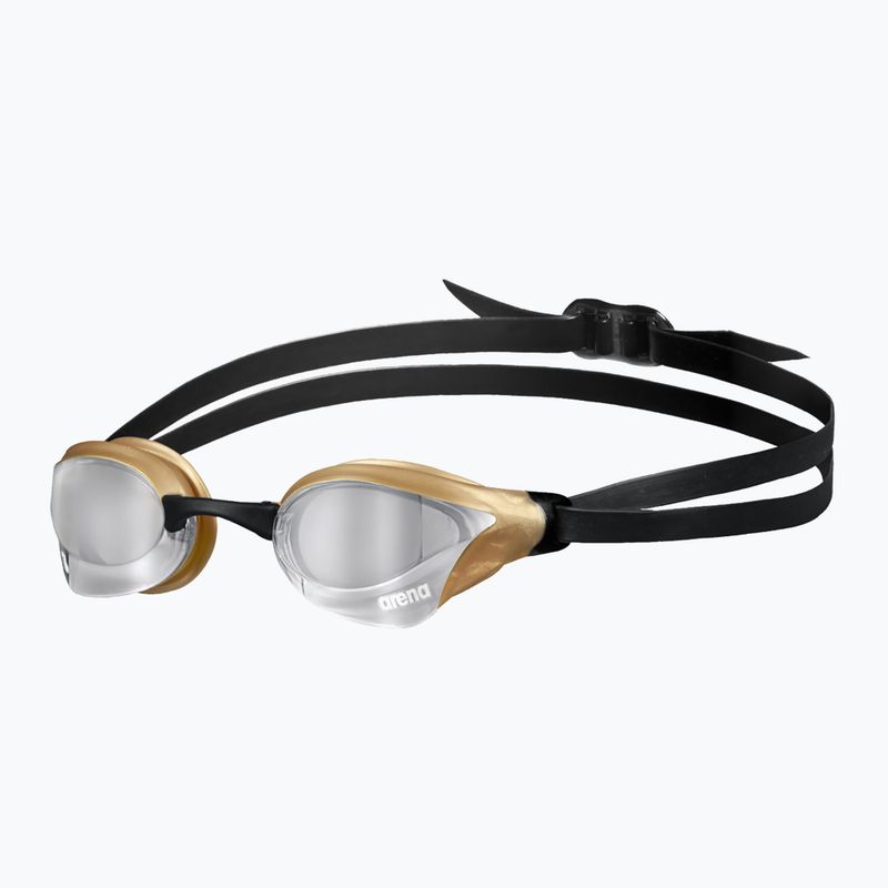Ochelari de înot ARENA Cobra Core Swipe Mirror argintiu/auriu 003251/530