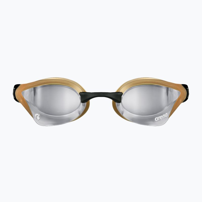 Ochelari de înot ARENA Cobra Core Swipe Mirror argintiu/auriu 003251/530 2