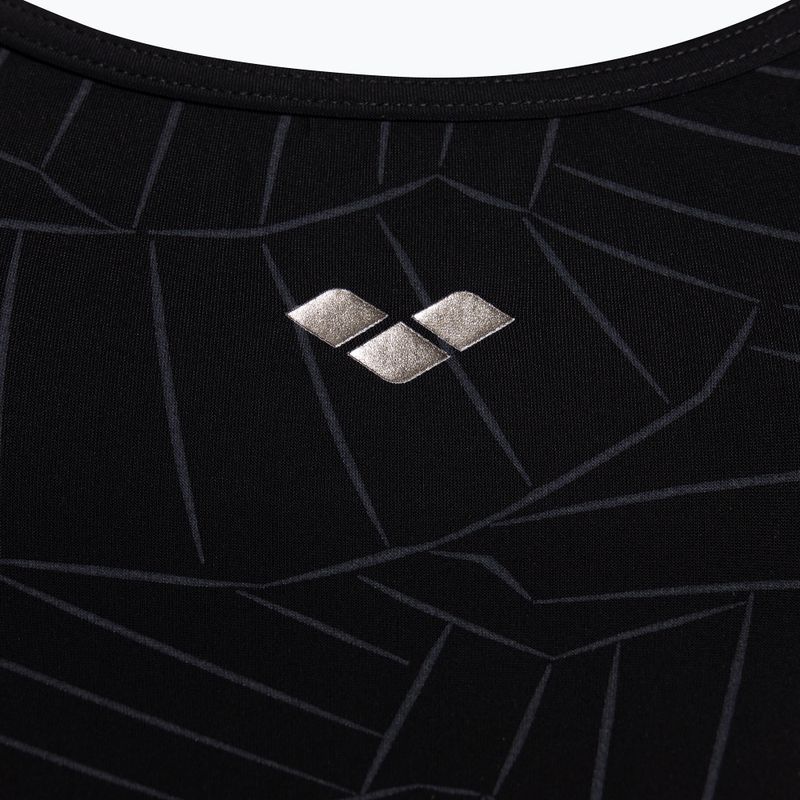 Costum de baie o piesă pentru femei arena Esther Cross Back negru 003400/500 3