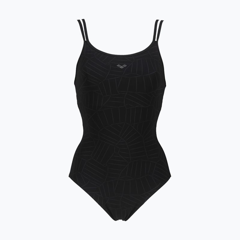 Costum de baie o piesă pentru femei arena Esther Cross Back negru 003400/500 5