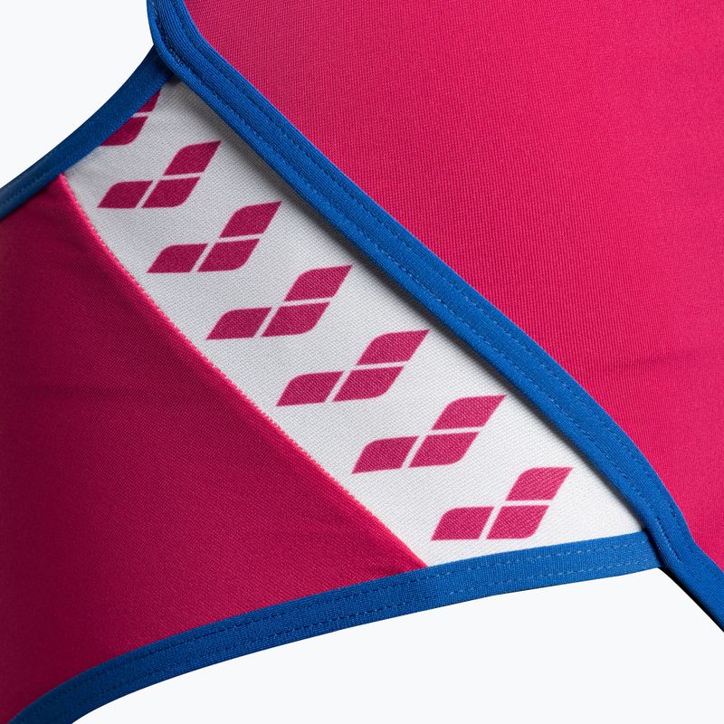 Costum de înot dintr-o bucată pentru femei arena Team Stripe Super Fly Back One Piece roz  001195/970 4