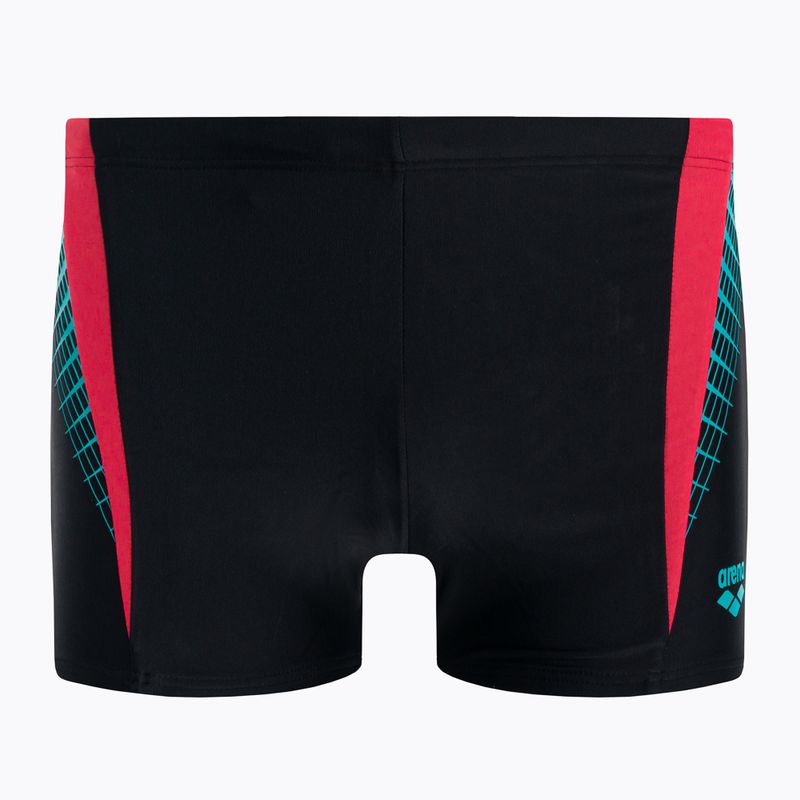 Bokserki kąpielowe męskie arena Threefold Short czarne 004193/548