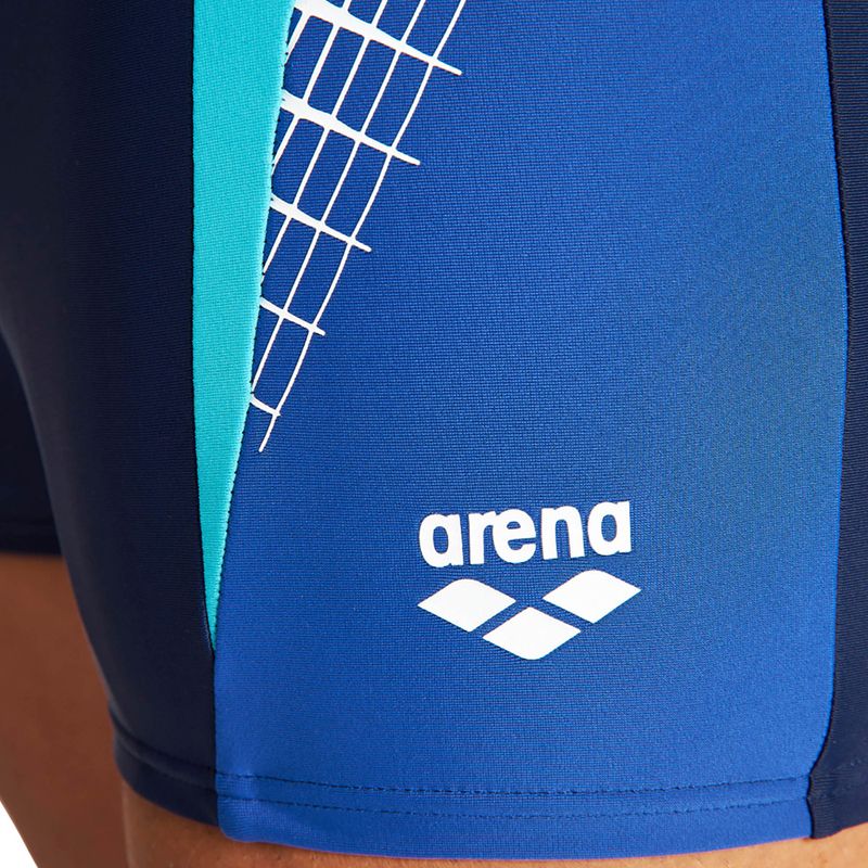 Bokserki kąpielowe męskie arena Threefold Short granatowe 004193/781 9