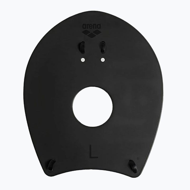 Vâslă de înot arena Elite Hand Paddle 2 black / white 2