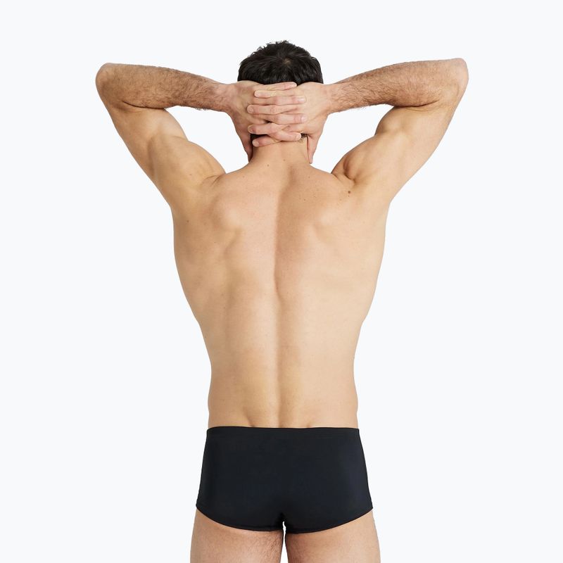 Bărbați arena Team Swim Short cu talie joasă Solid negru 004775/550 boxeri de înot 5