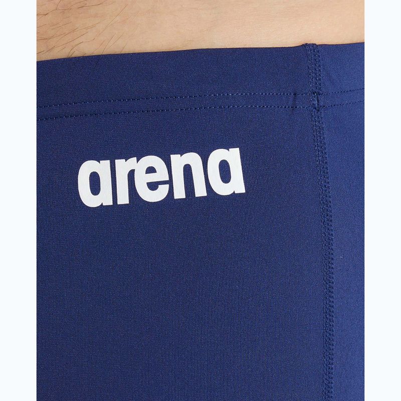 Boxeri de înot Arena Team Swim Short Solid navy/white 7