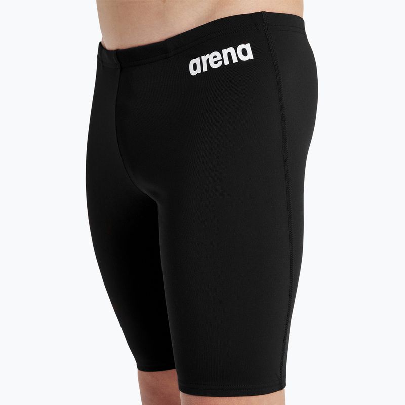 Jammer-uri de baie pentru copii arena Team Swim Jammer Solid black/white 8