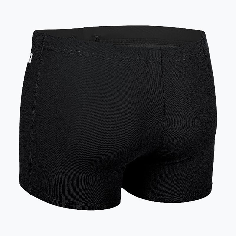 Boxeri de înot Arena Team Swim Short Solid black/white 2