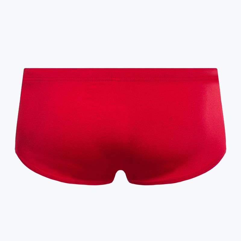 Bărbați arena Team Swim Pantaloni scurți cu talie joasă pentru bărbați Solid roșu 004775/450 boxeri de înot 2