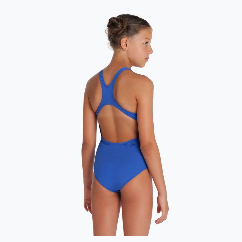 Costum de baie întreg pentru copii arena Team Swim Pro Solid royal/white 6