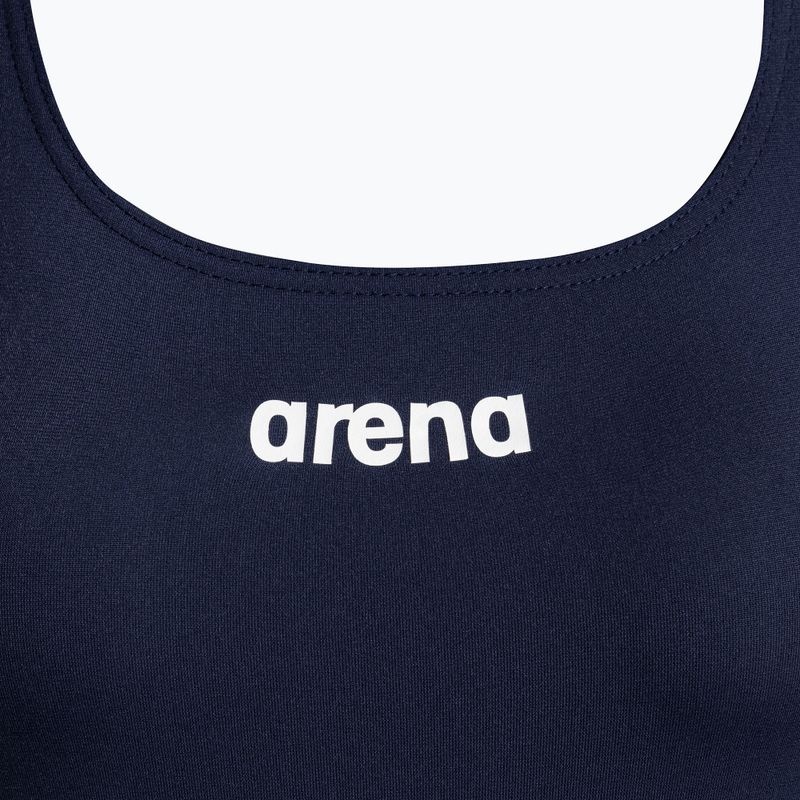 Costum de înot dintr-o bucată pentru femei arena Team Swim Pro Solid bleumarin 004760/750 3