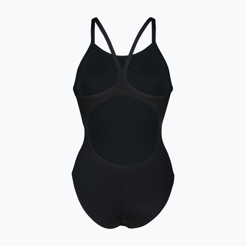 Costum de baie întreg pentru femei Arena Team Light Drop Solid black/white 2
