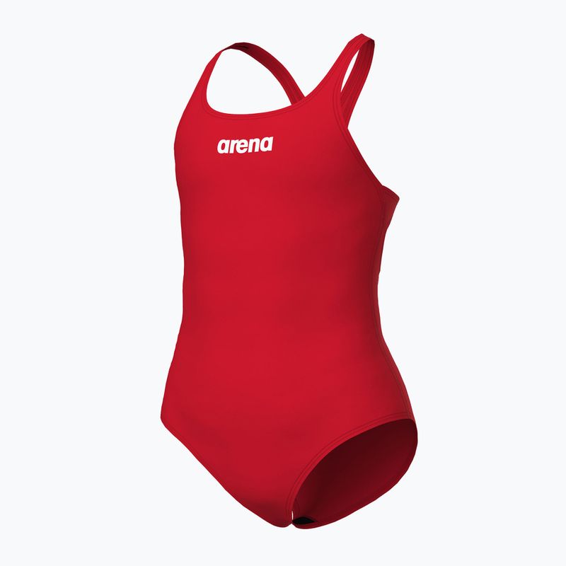 Costum de baie întreg pentru copii arena Team Swim Pro Solid red/white 4