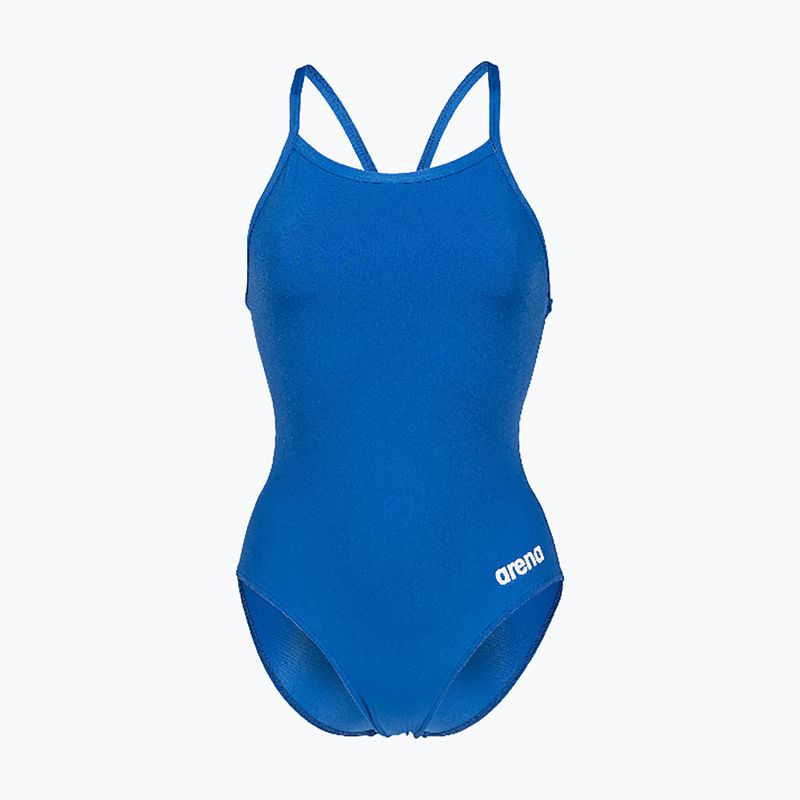 Costum de baie întreg pentru femei Arena Team Light Drop Solid royal/white