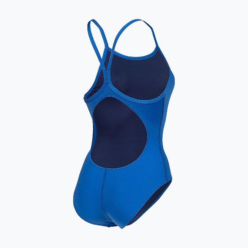 Costum de baie întreg pentru femei Arena Team Light Drop Solid royal/white 4