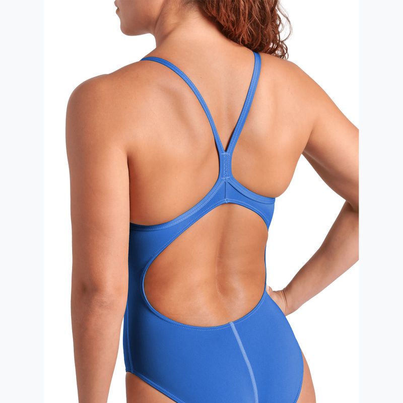 Costum de baie întreg pentru femei Arena Team Light Drop Solid royal/white 9