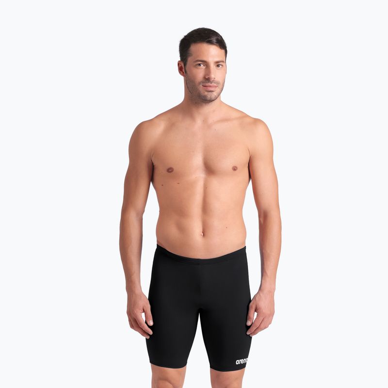 Jammer-uri de înot pentru bărbați arena Team Swim Jammer Solid black/white 5