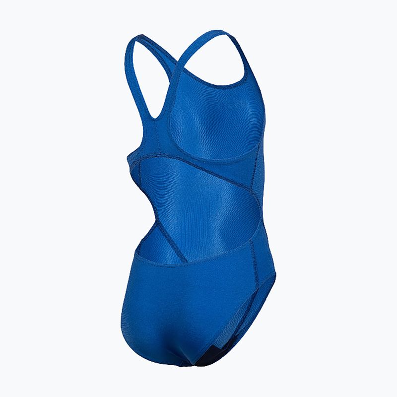 Costum de baie întreg pentru copii Arena Team Swim Tech Solid royal/white 5