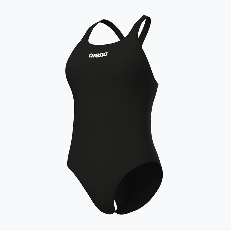 Costum de baie întreg pentru femei arena Team Swim Pro Solid black/white 4