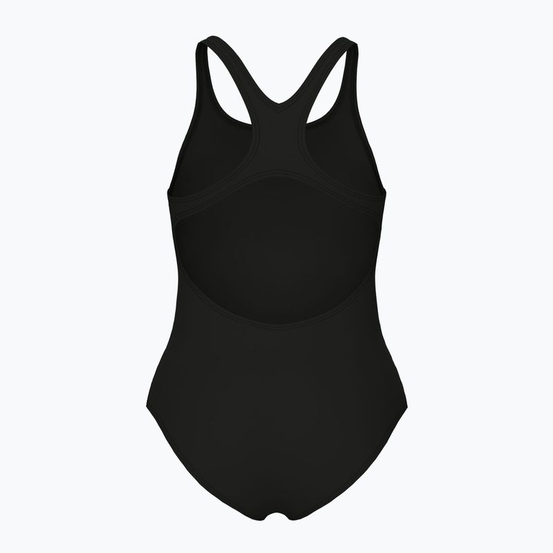 Costum de baie întreg pentru copii arena Team Swim Pro Solid black/white 2