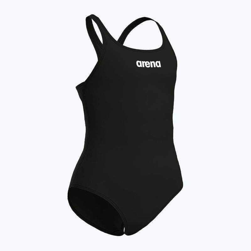 Costum de baie întreg pentru copii arena Team Swim Pro Solid black/white 3