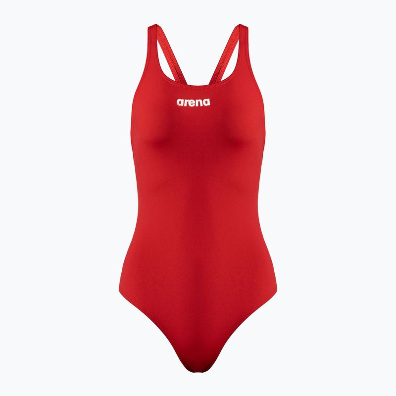 Costum de înot dintr-o bucată pentru femei arena Team Swim Pro Solid roșu 004760/450