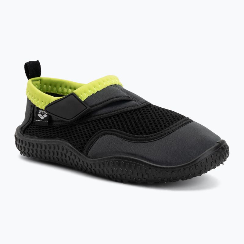 Încălțăminte de apă arena Watershoes dark grey/lime